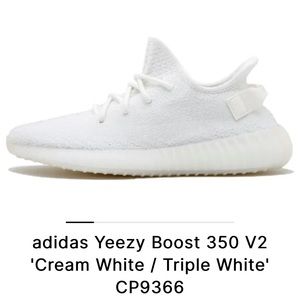 Yeezy Triple White Yeezy Boosts